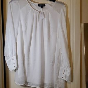 Elegant white blouse